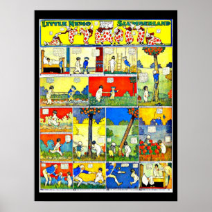Poster-Vintage Comic-Little Nemo 20 Poster