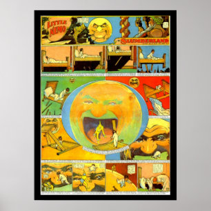 Poster-Vintage Comic-Little Nemo 21 Poster