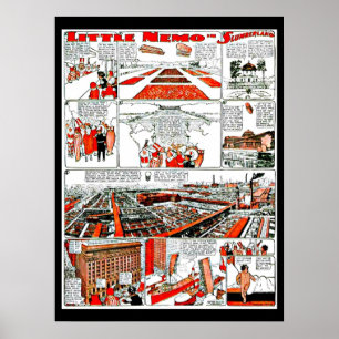 Poster-Vintage Comic-Little Nemo 23 Poster