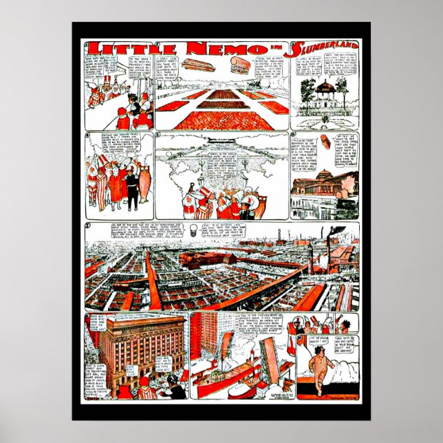 Poster-Vintage Comic-Little Nemo 23 Poster (Front)