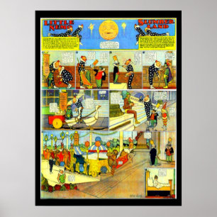 Poster-Vintage Comic-Little Nemo 27 Poster