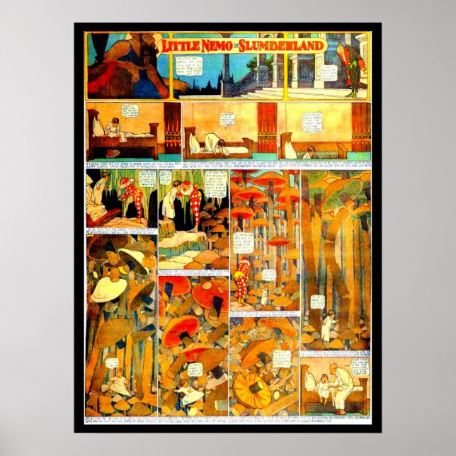 Poster-Vintage Comic-Little Nemo 4 Poster (Front)