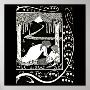 Poster-Vintage Illustration-Aubrey Beardsley 23 Poster