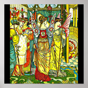 Poster-Vintage Illustration-Walter Crane 53 Poster