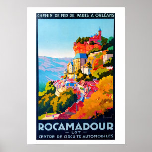 Poster vintage - Rocamadour