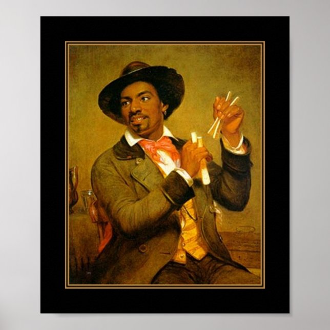 Poster Vintage The Bone Player 2 (Front)