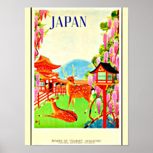 Poster-Vintage Travel Art-Japan 6 Poster