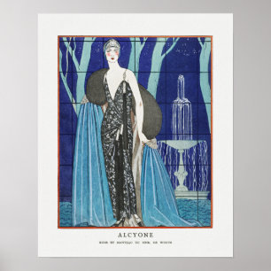 POSTER : VINTFASHION ILLUSTRATION : GEORGE BARBIER