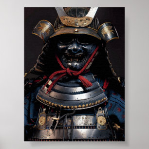 Poster wall Art Card Printing Samurai Ninja
