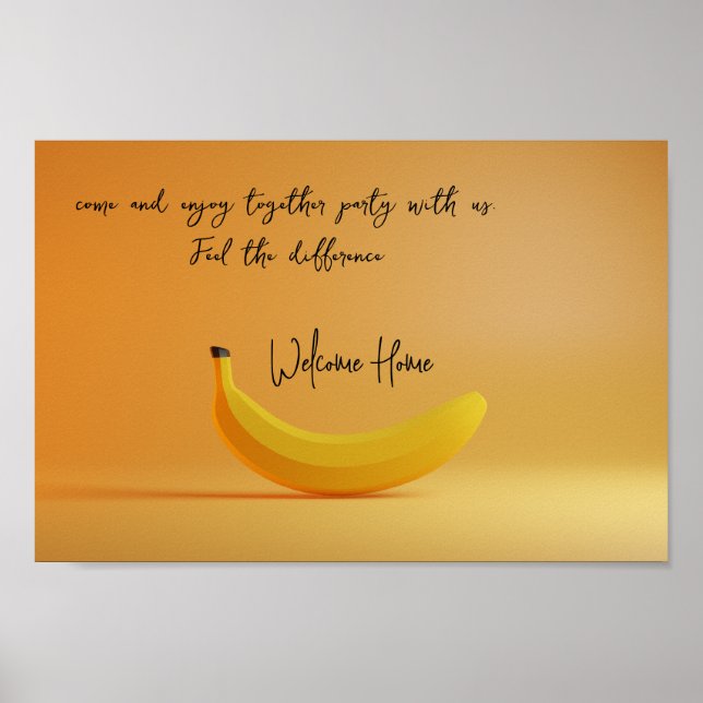 Poster Welcome home (Front)