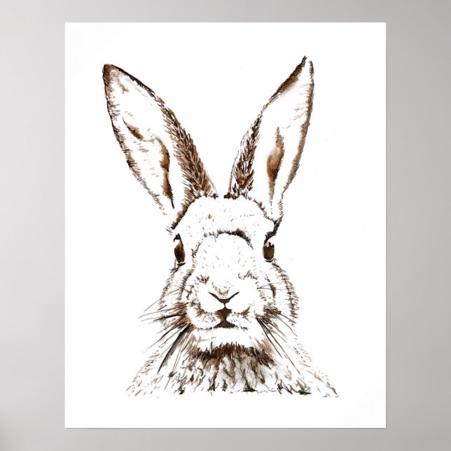 Poster - Wild Hare (Front)