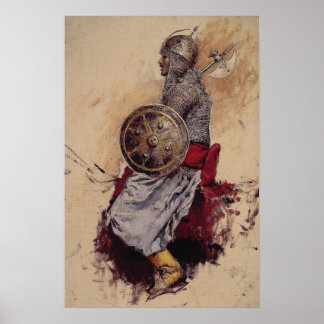 Poster With Edwin Lord Weeks Painting