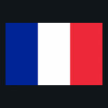 Poster with Flag of France<br><div class="desc">Decorate your space with a striking poster featuring the flag of France! Crafted with attention to detail, this poster celebrates France's rich heritage and national pride. The design proudly showcases the iconic tricolor flag of France, featuring three vertical bands of blue, white, and red. Perfect for adding a touch of...</div>