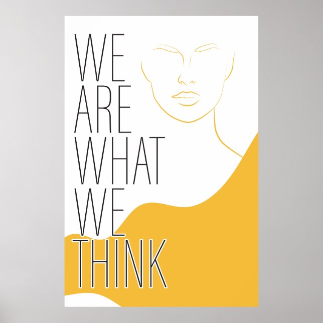 Poster with Inspirational Message (Front)