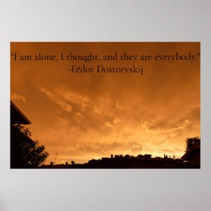  Poster with quote.