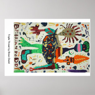 Poster with Triple Threat