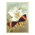 Poster with Vintage Pears Soap Print