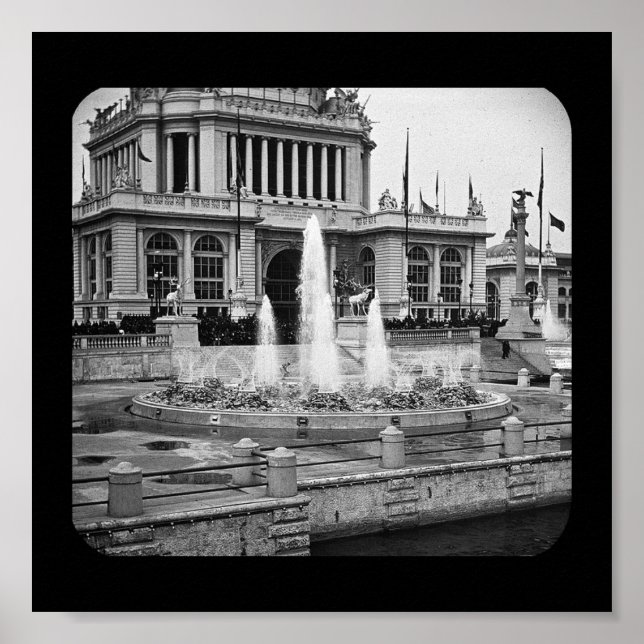 Poster-World's Fair-Electric Fountain Poster (Front)