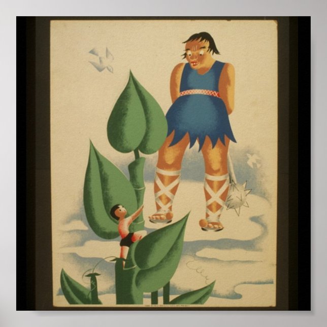 Poster-WPA-Jack and the Beanstalk Poster (Front)