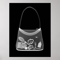 POSTER - X-RAY PURSE BLACK GREY