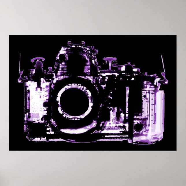 POSTER - X-RAY VISION CAMERA - PURPLE (Front)