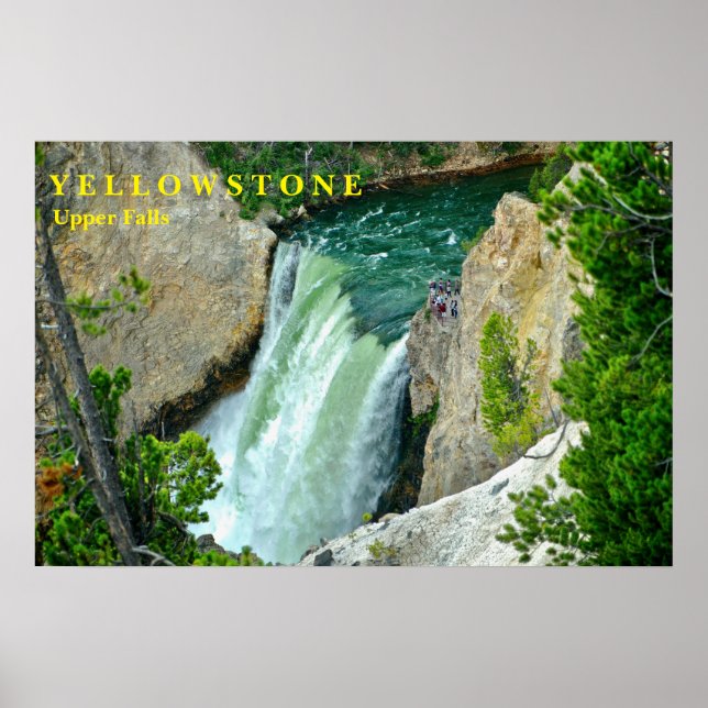 Poster Yellowstone Falls (Front)