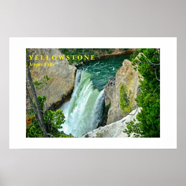 Poster Yellowstone Falls (Front)
