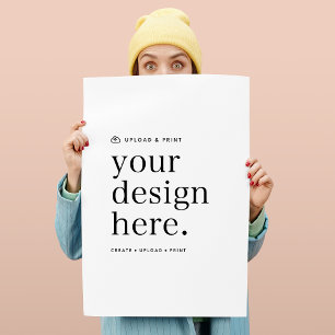Poster Your Design Upload 18" x 24" Sign
