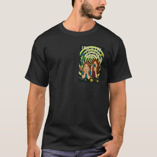 Posterhe Geek Cinema of One Lime and One Sand retr T-Shirt