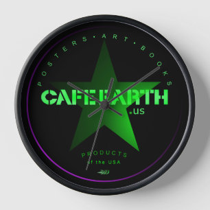 Posters-Art-Books  Products of the USA Clock