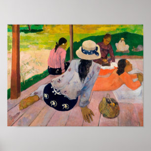 PosterThe Siesta (ca. 1892–94) Paul Gauguin Poster
