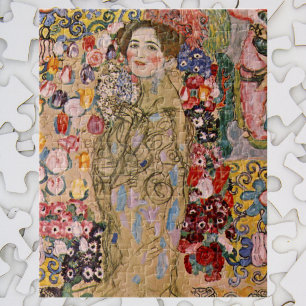 Posthumous Portrait of Ria Munk by Gustav Klimt Jigsaw Puzzle