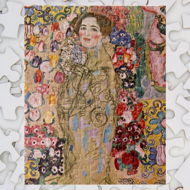 Posthumous Portrait of Ria Munk by Gustav Klimt Jigsaw Puzzle (Creator Uploaded)