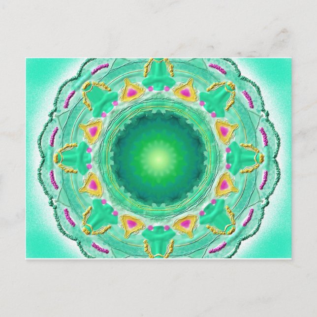 Postkarte 12 "Explosion of Nature" Postcard (Front)