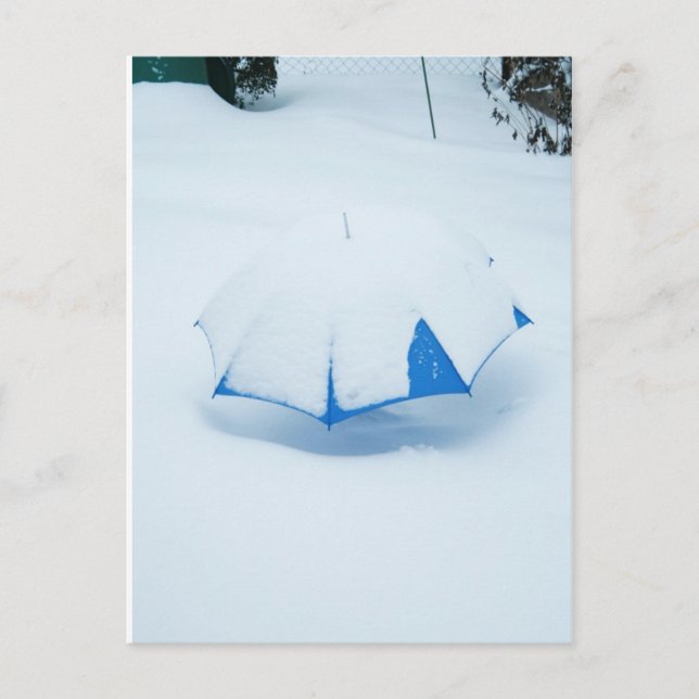 Postkarte - Eingeschneit II Postcard (Front)