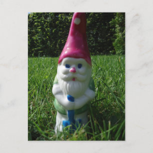 Postkarte "Gartenzwerg" Postcard