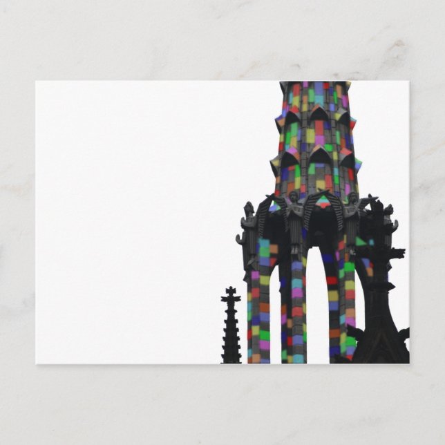 Postkarte vom Vierungsturm des Kölner Doms Postcard (Front)