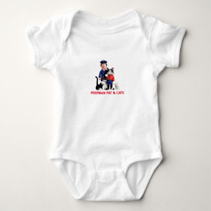 Postman Pat & Cats  Baby Bodysuit