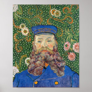 Postman Portrait by Van Gogh Poster