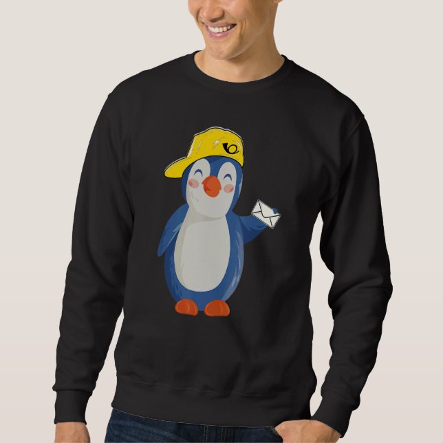 Postman Postman Postman Penguin Sweatshirt (Front)
