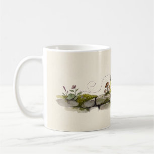 Postman Snail Mossy Wall Storybook Mug