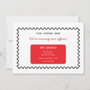Postmark-Style Business Relocation Announcement