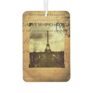 Postmarked Paris Car Air Freshener