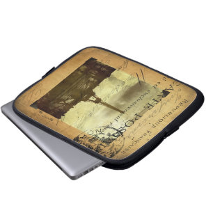 Postmarked Paris Laptop Sleeve