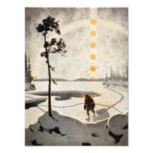 Postmen of the Wilderness Arthur Heming Photo Print