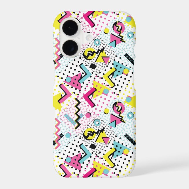 Postmodern Memphis Style Pattern Samsung Galaxy S21 Case (Back)