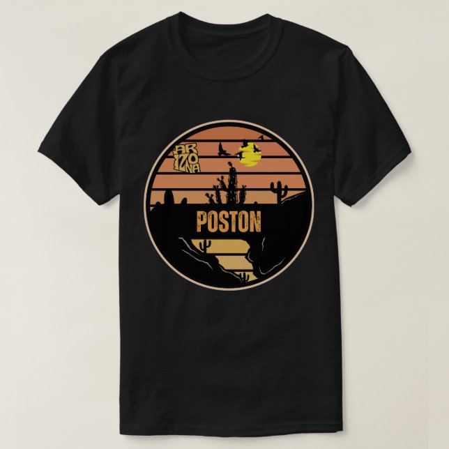 Poston, Arizona T-Shirt (Design Front)