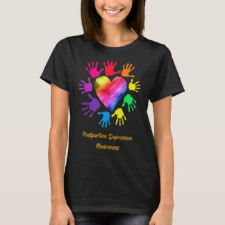 Postpartum Depression Awareness Hands T-Shirt