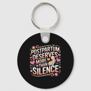 Postpartum Depression Mother Mama Maternal Mental  Key Ring