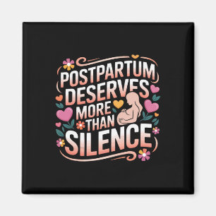 Postpartum Depression Mother Mama Maternal Mental  Magnet